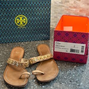 TORY BURCH VAL FLAT SANDAL